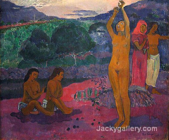 L Invocation by Paul Gauguin paintings reproduction